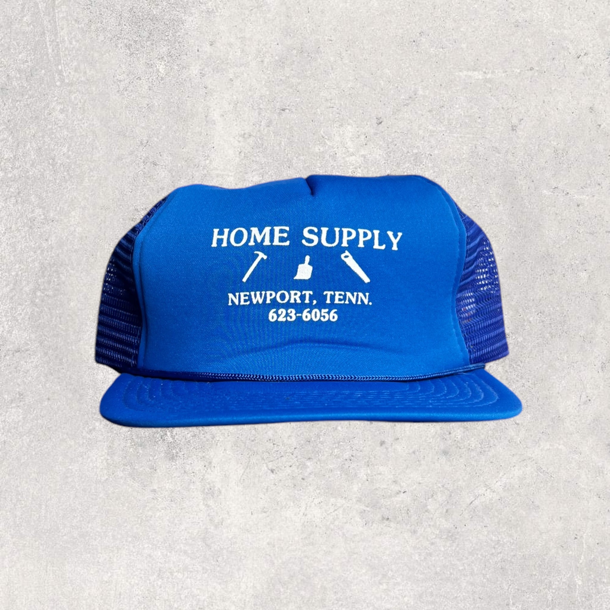 "HOME SUPPLY" VINTAGE TRUCKER HAT