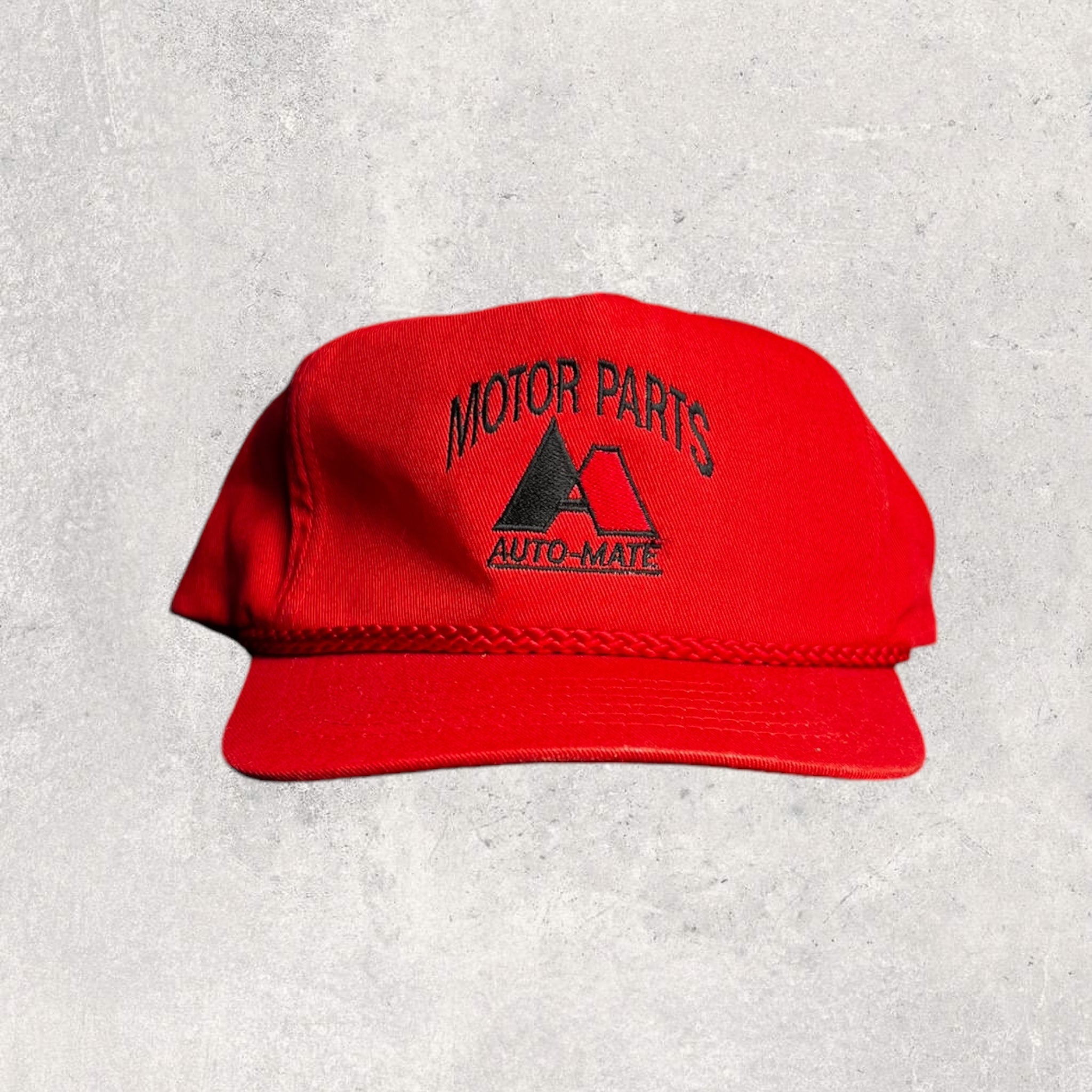 "MOTOR PARTS AUTO-MATE" VINTAGE TRUCKER HAT